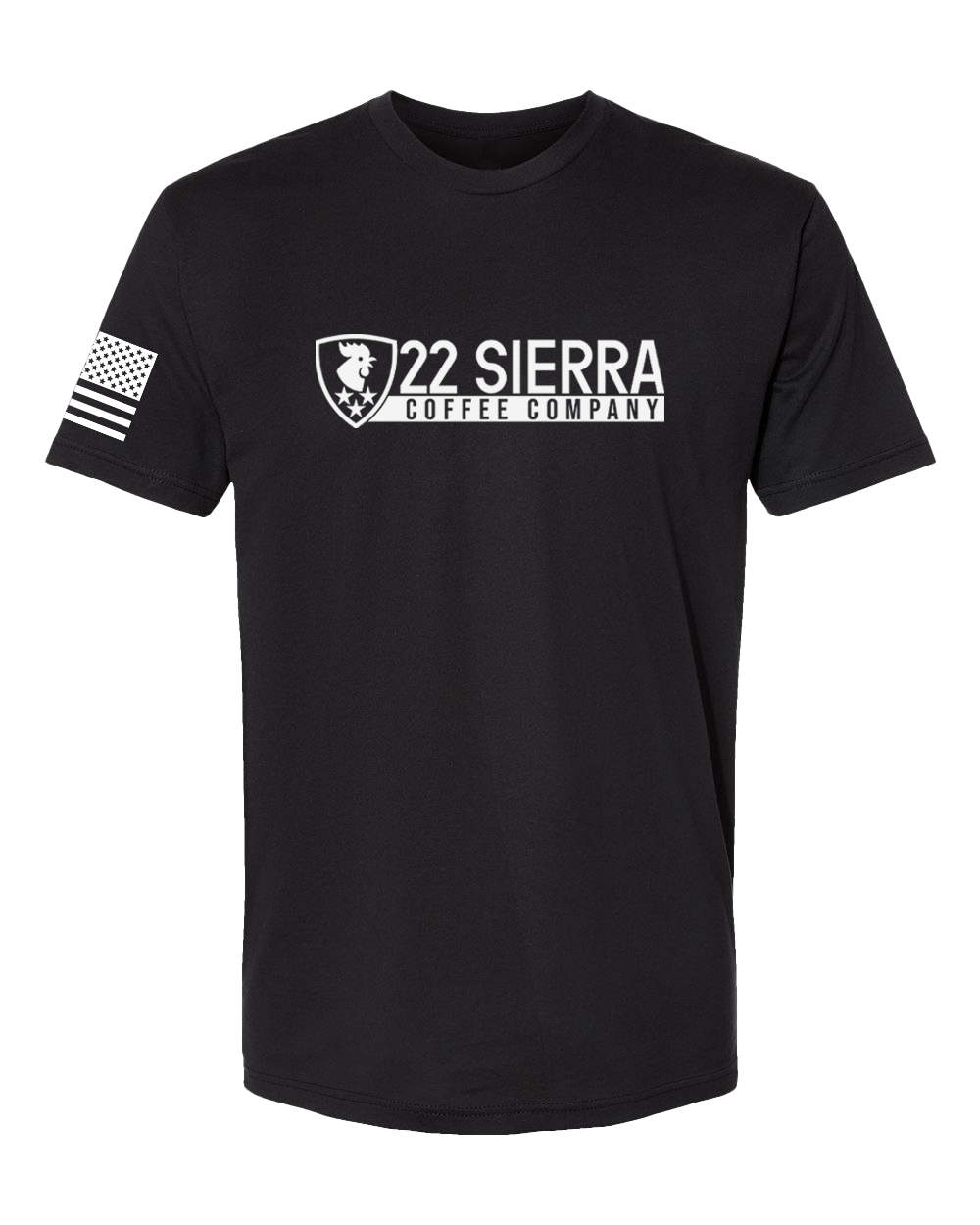 22 Sierra Logo T-Shirt - Black
