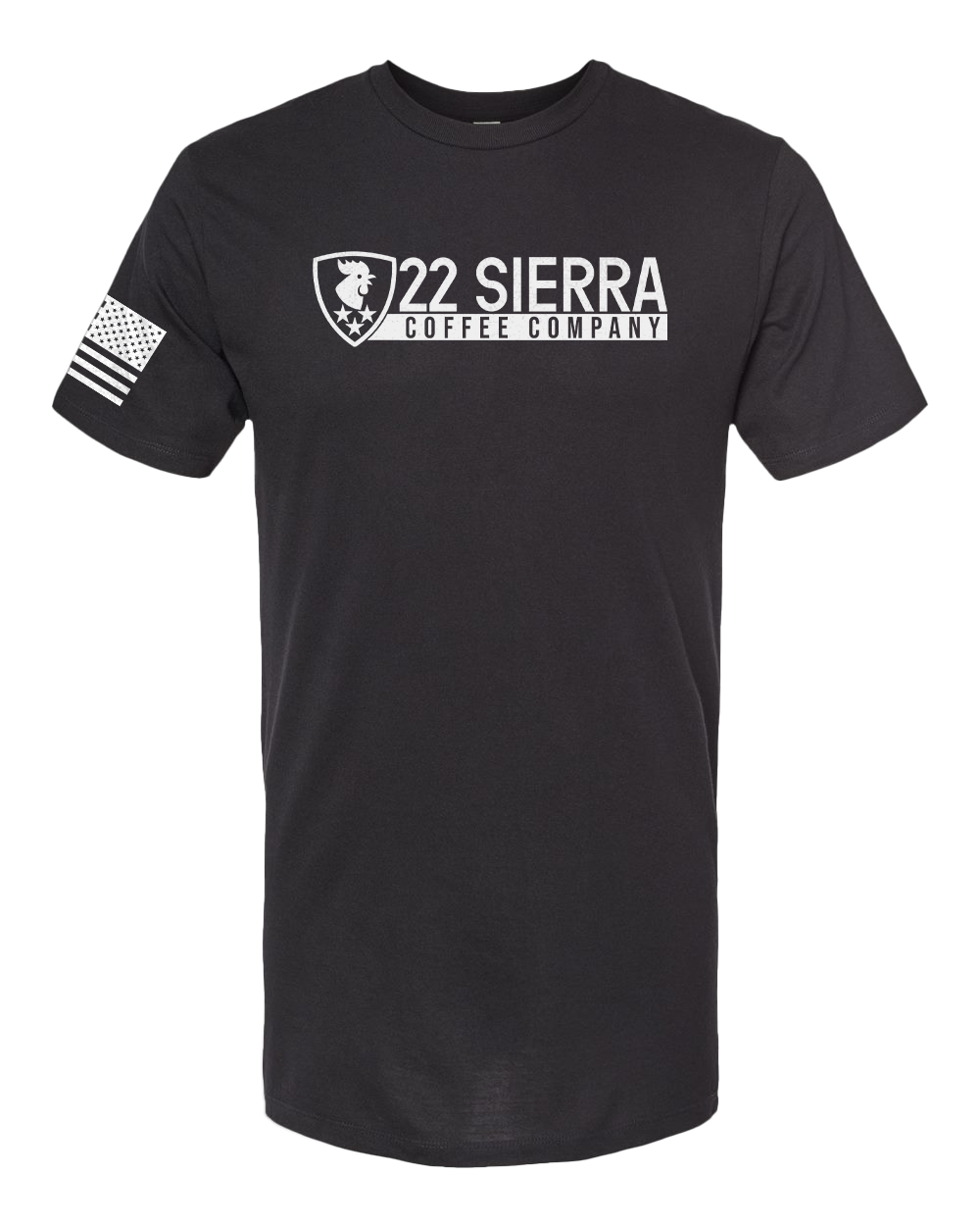 22 Sierra Logo T-Shirt - Black