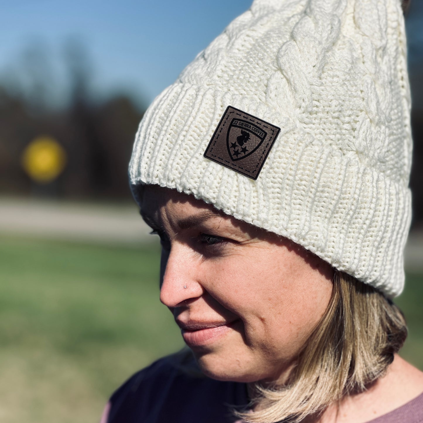 Fleece Lined Pom-Pom Beanie