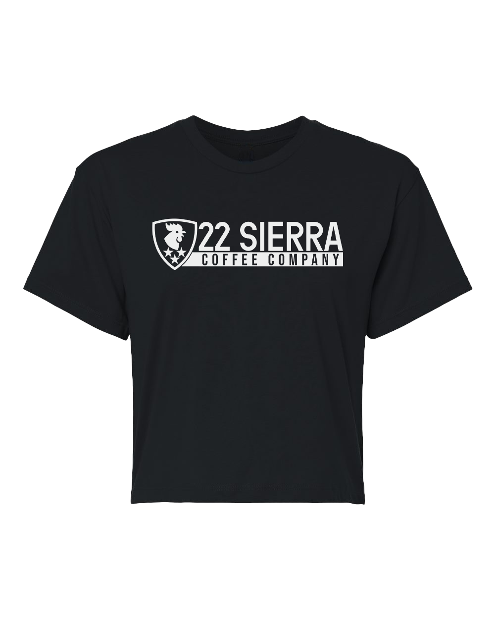 22 Sierra Logo Crop - Black