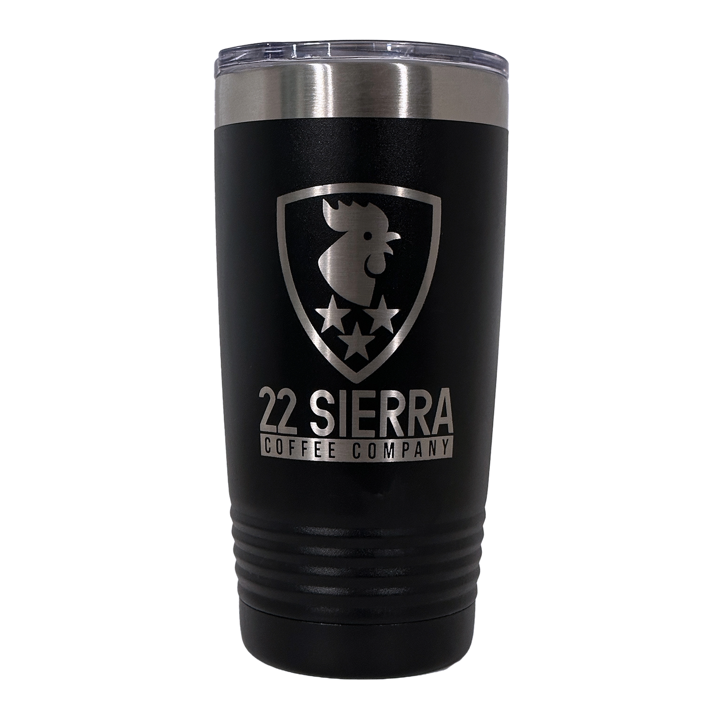 Shield Logo Tumbler - Black