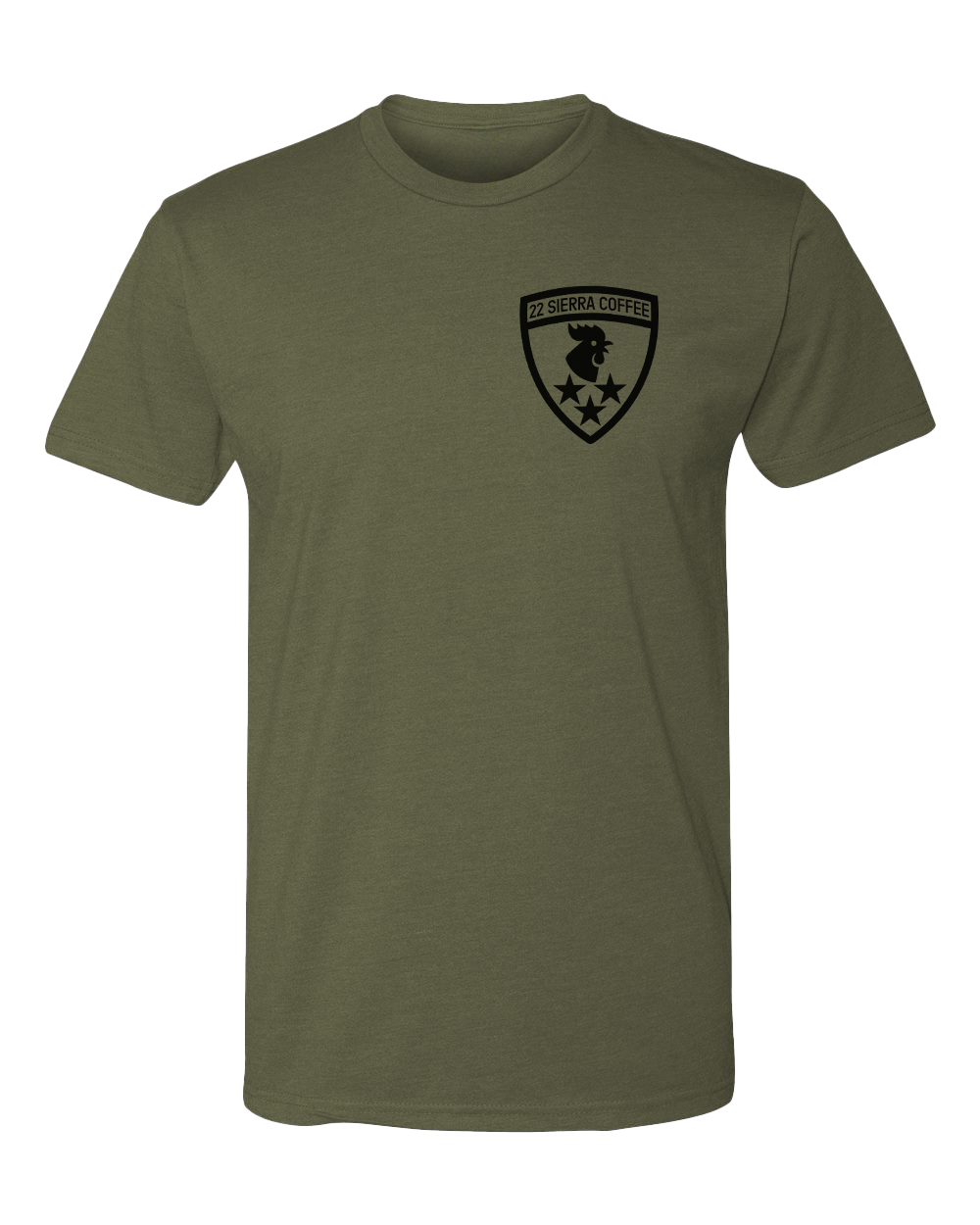 Coffee Fuels Freedom T-Shirt - OD Green