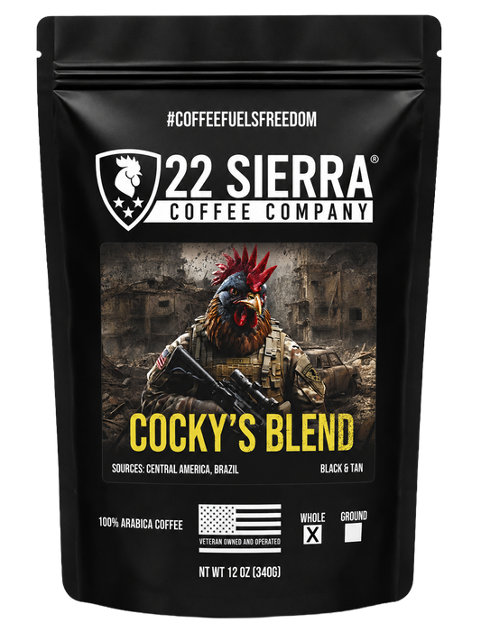 Cocky's Blend - Black & Tan Espresso
