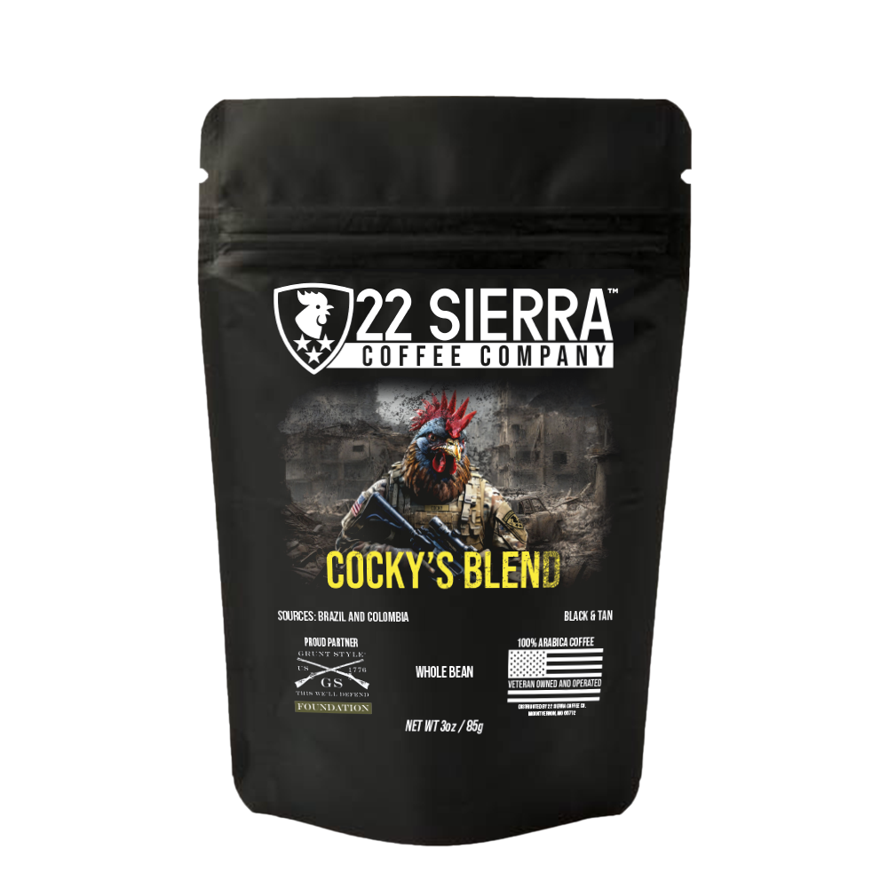 Cocky's Blend Assault Pack - Black & Tan Espresso