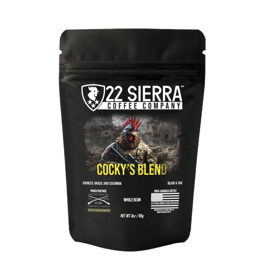 Cocky's Blend Assault Pack - Black & Tan Espresso