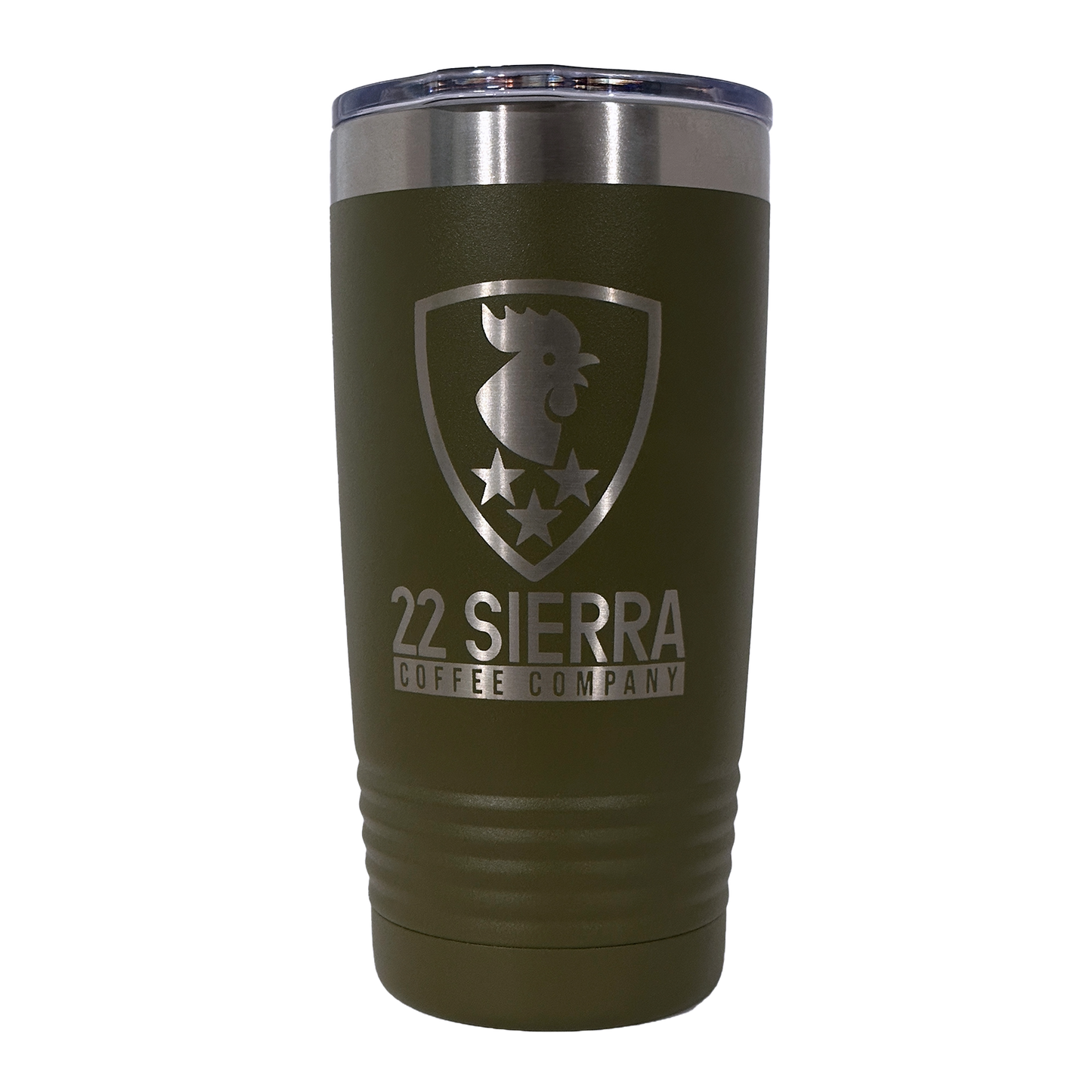 Shield Logo Tumbler - OD Green