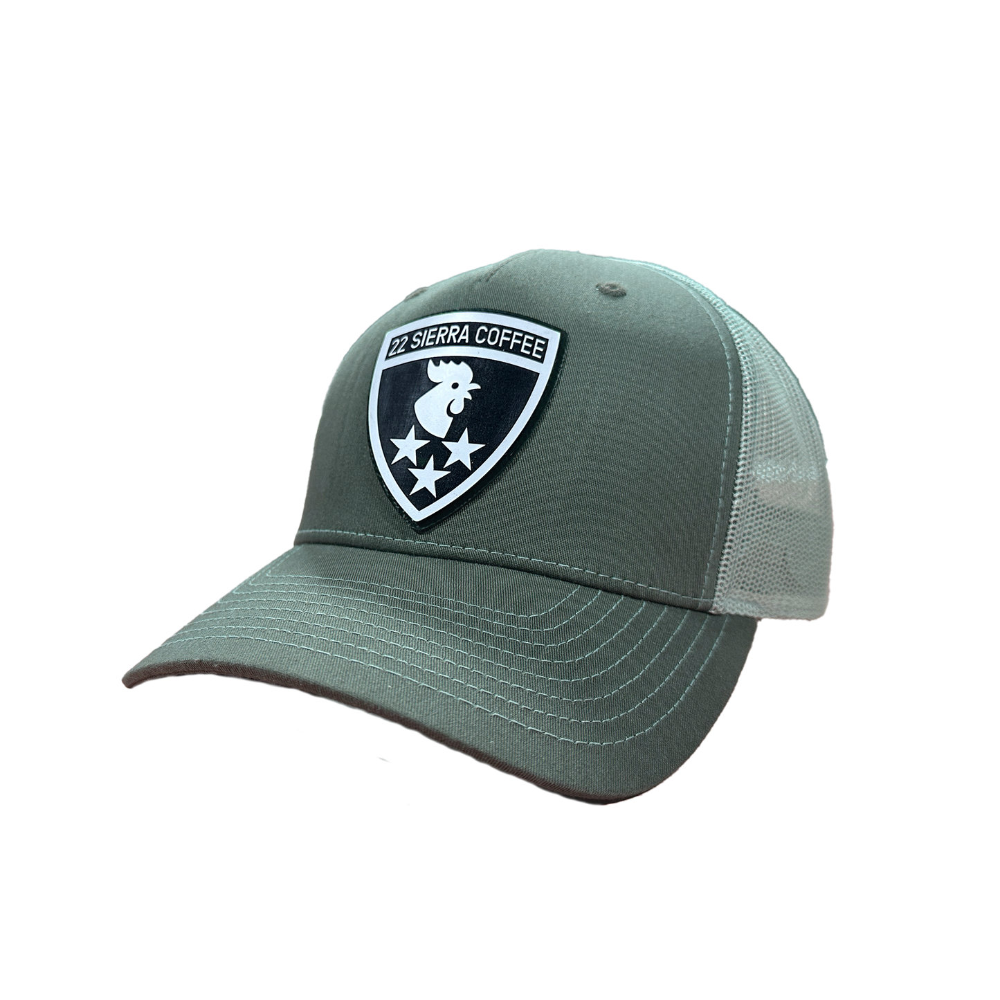 Shield Logo Patch Hat - Sage Green