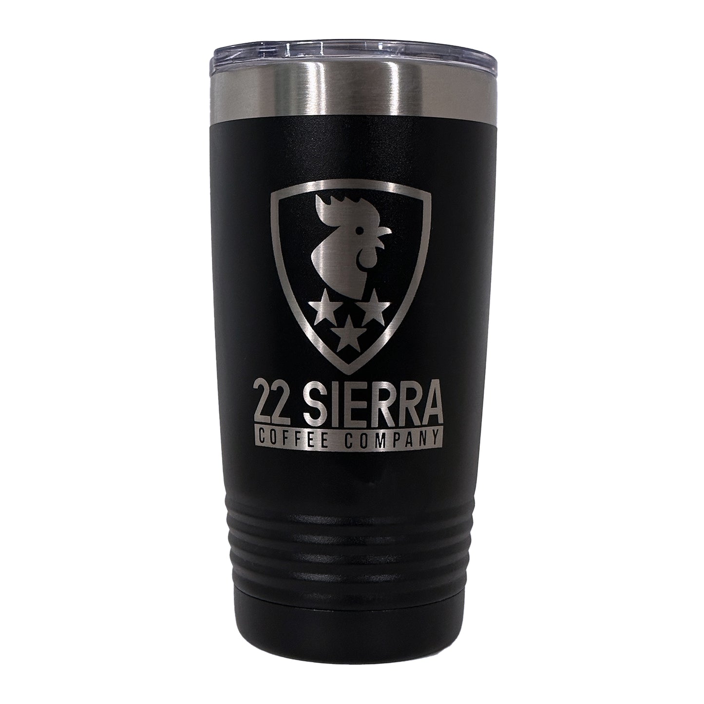 Shield Logo Tumbler - Black