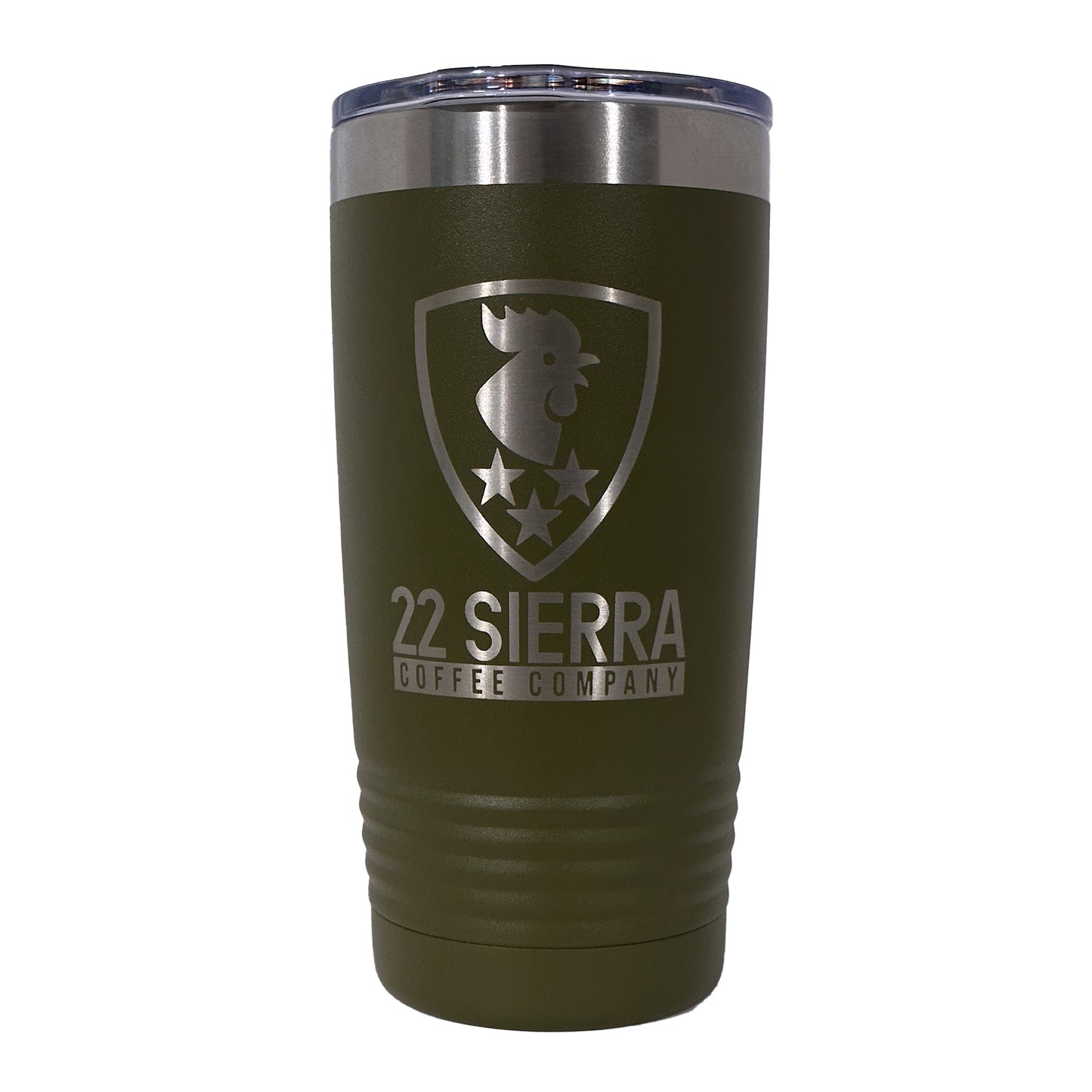 Shield Logo Tumbler - OD Green