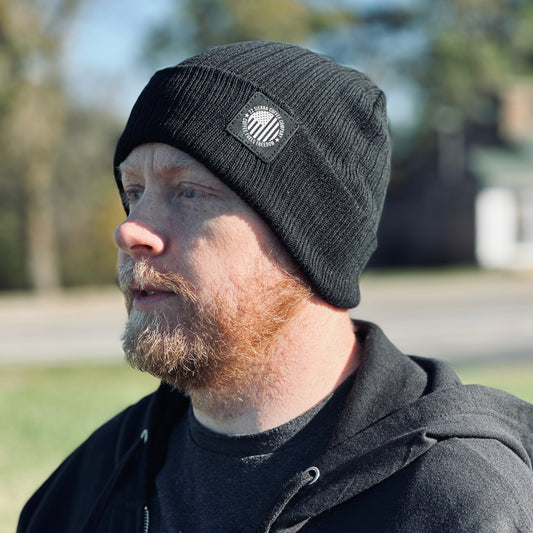 Cuffed Beanie - Black