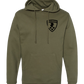 Coffee Fuels Freedom Pullover Hoodie - Olive Green