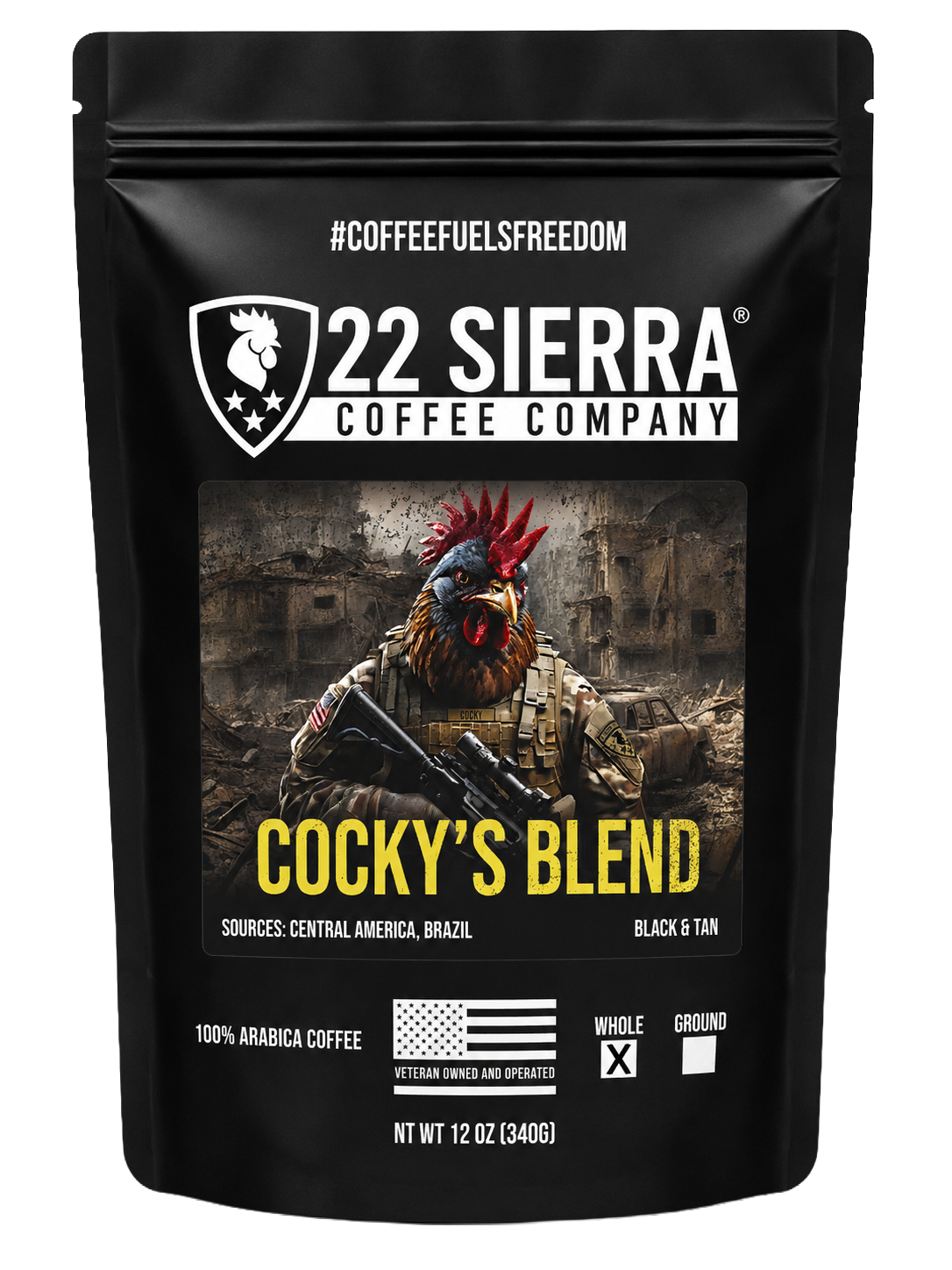 Cocky's Blend - Black & Tan Espresso