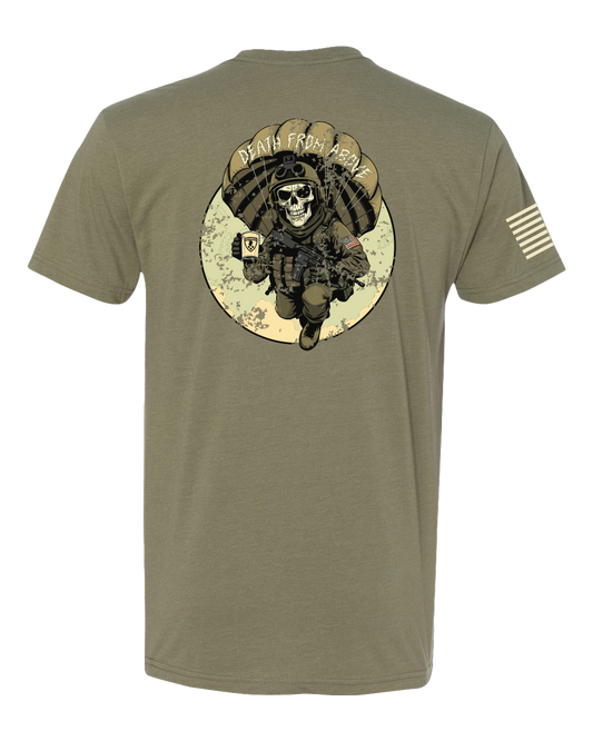 Death From Above T-Shirt - OD Green