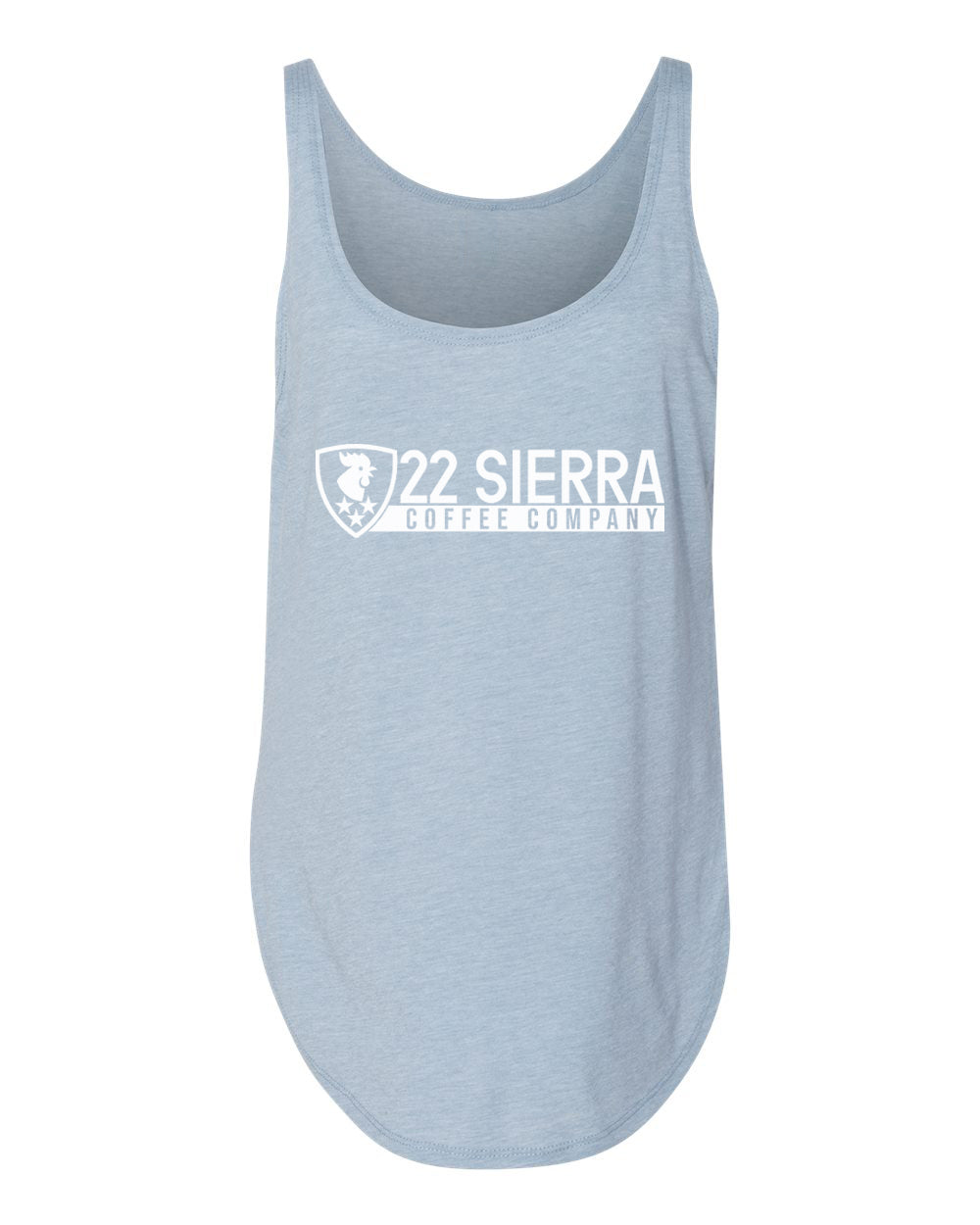Women's 22 Sierra Logo Tank - Stonewash Denim