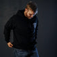 Shield Logo Pullover Hoodie - Black