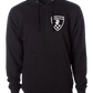 Shield Logo Pullover Hoodie - Black