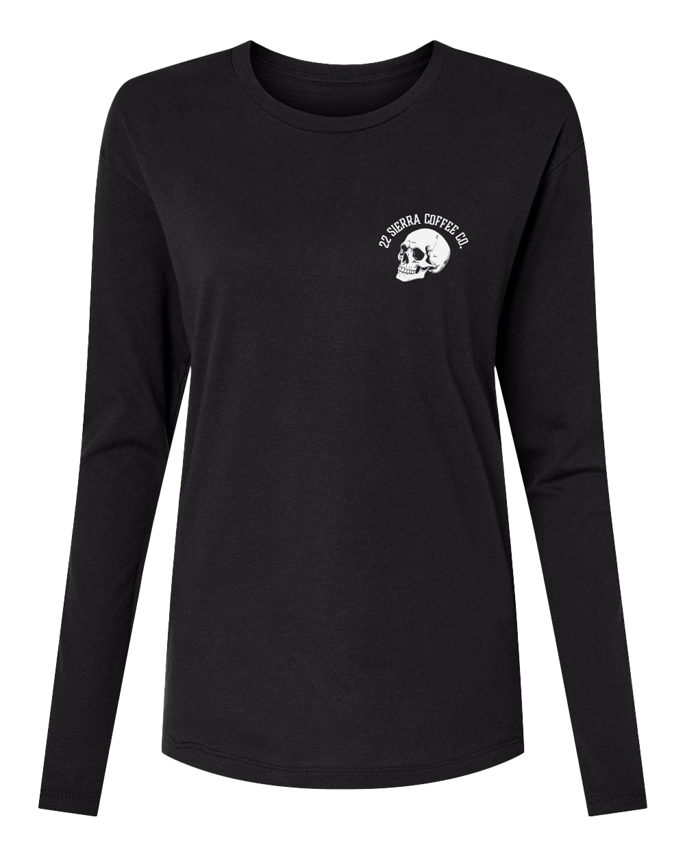 Women's Through Death LS T-Shirt - Black